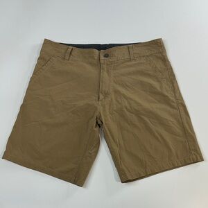 Kuhl Men's Flat Front Shorts - Dark Tan